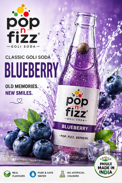Blueberry Pop n Fizz — supplied flavour artwork